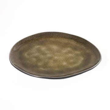 Assiette Pure oval moyen - Green - Serax
