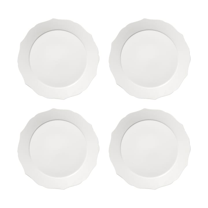 Assiette Silhouette L Ø26 cm lot de 4 - Blanc - Serax