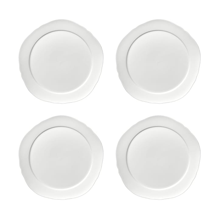 Assiette Silhouette S Ø20,6 cm lot de 4 - Blanc - Serax
