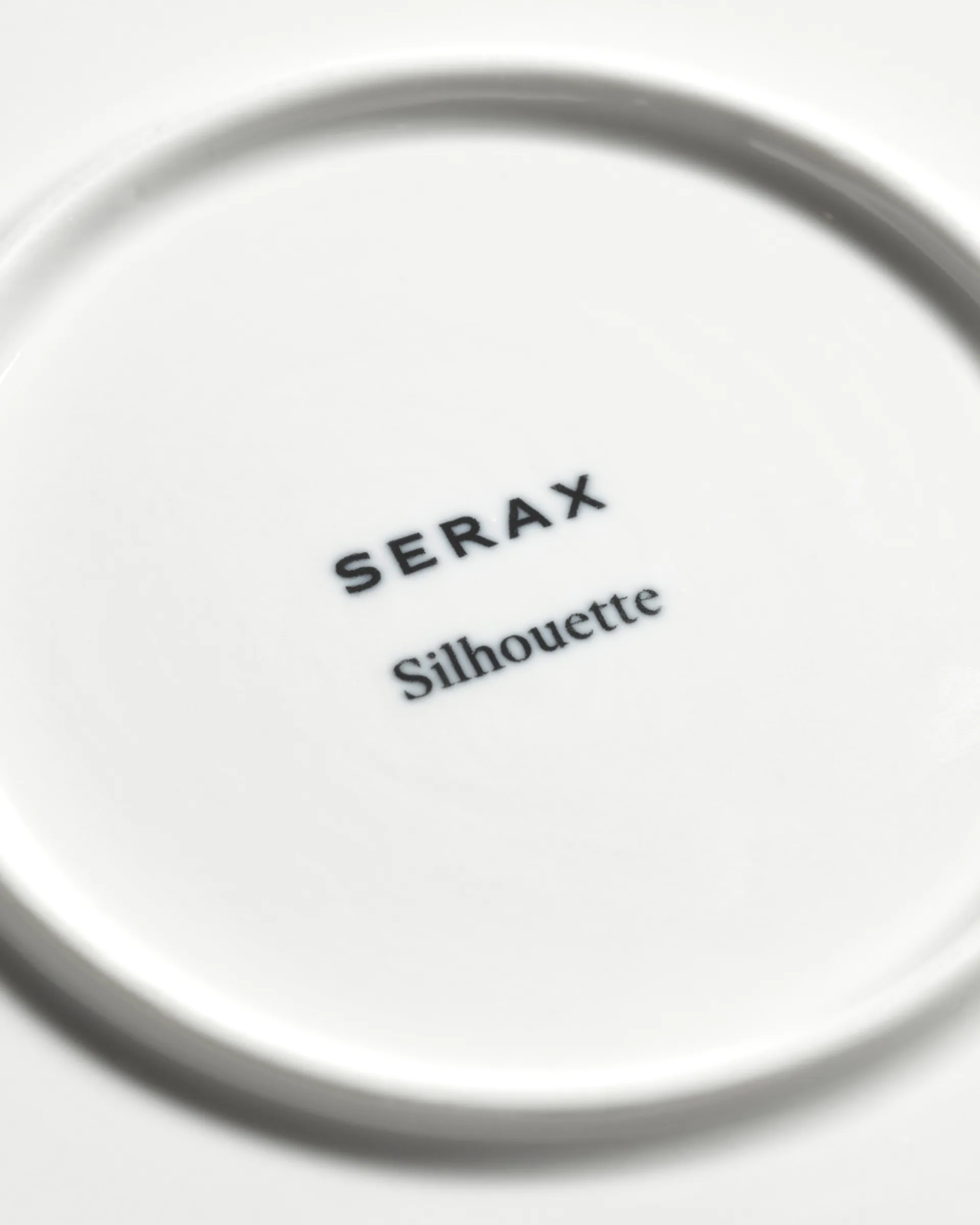 Assiette Silhouette XS Ø17 cm lot de 4, Blanc Serax