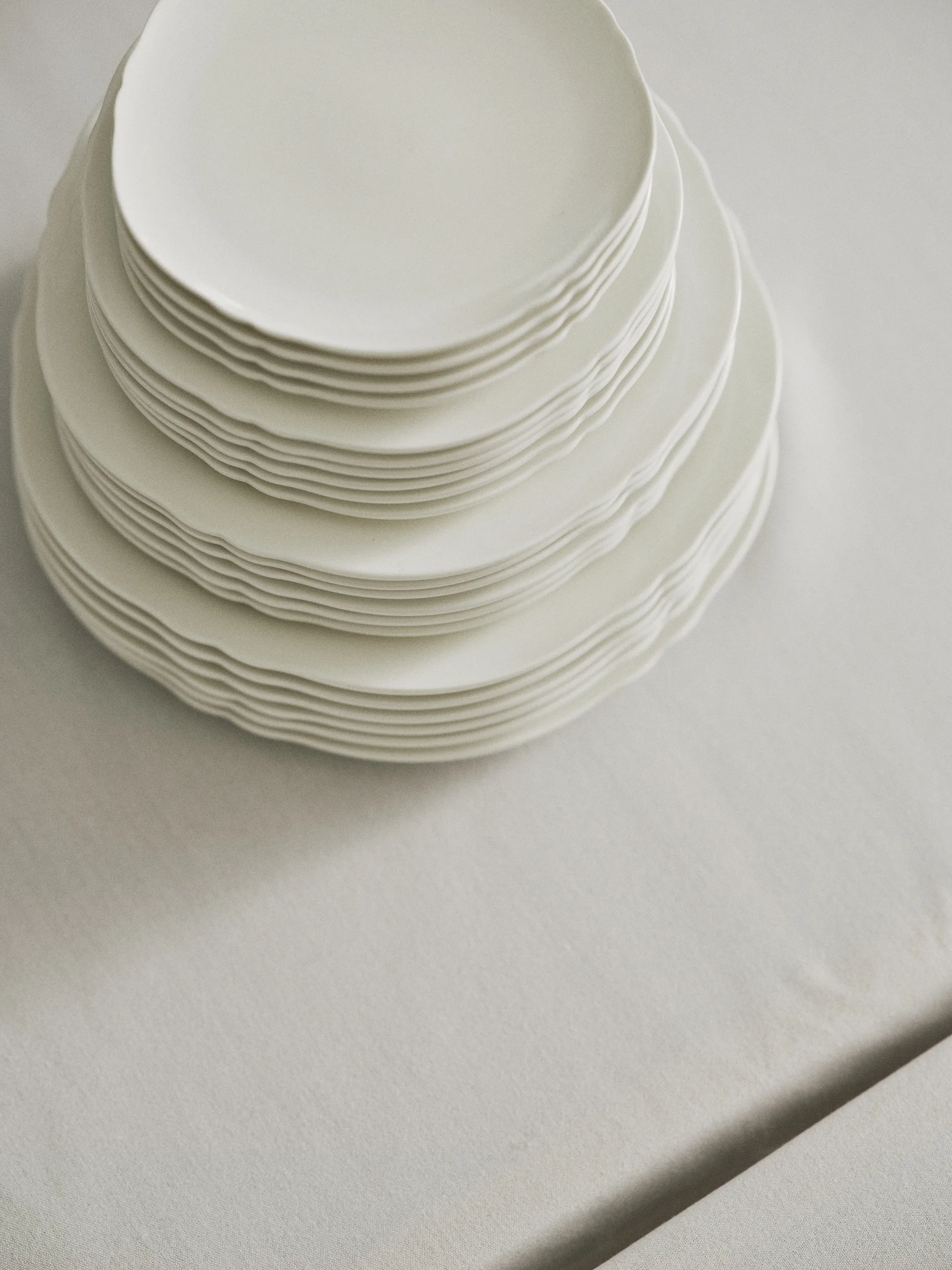 Assiette Silhouette XS Ø17 cm lot de 4, Blanc Serax