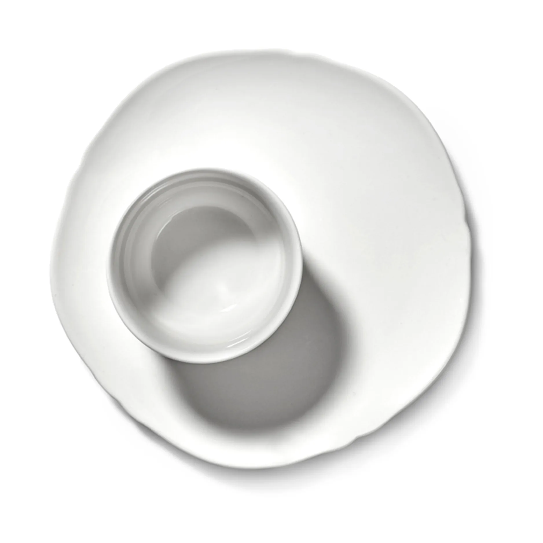 Assiette Silhouette XXS Ø15 cm lot de 4, Blanc Serax