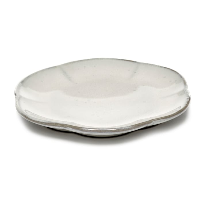 Assiette striée Inku M Ø13,9 cm - Blanc - Serax