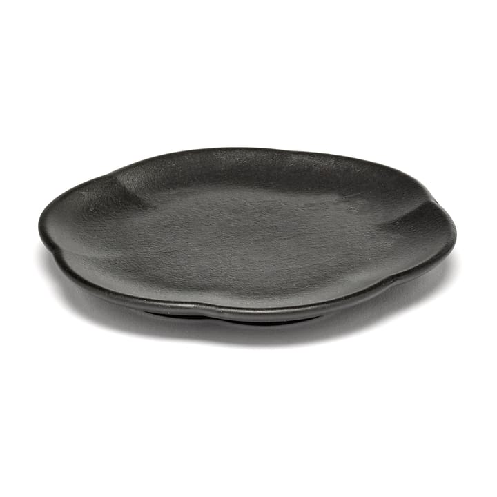 Assiette striée Inku M Ø13,9 cm - Noir - Serax