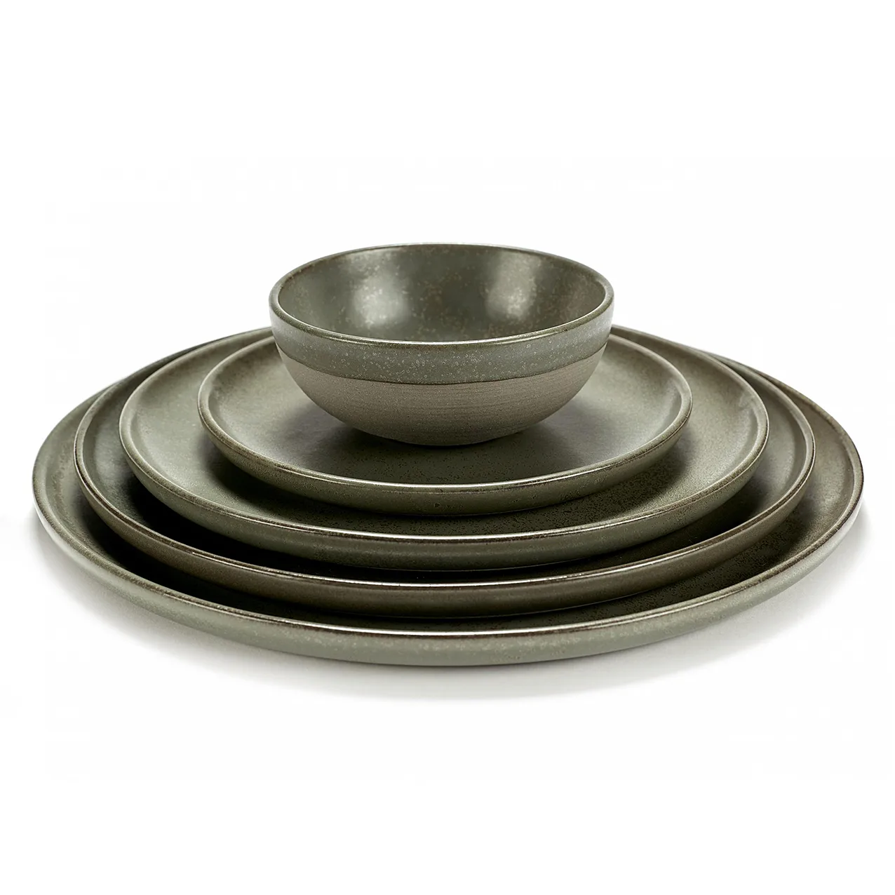 Assiette Surface 24 cm, Camogreen Serax