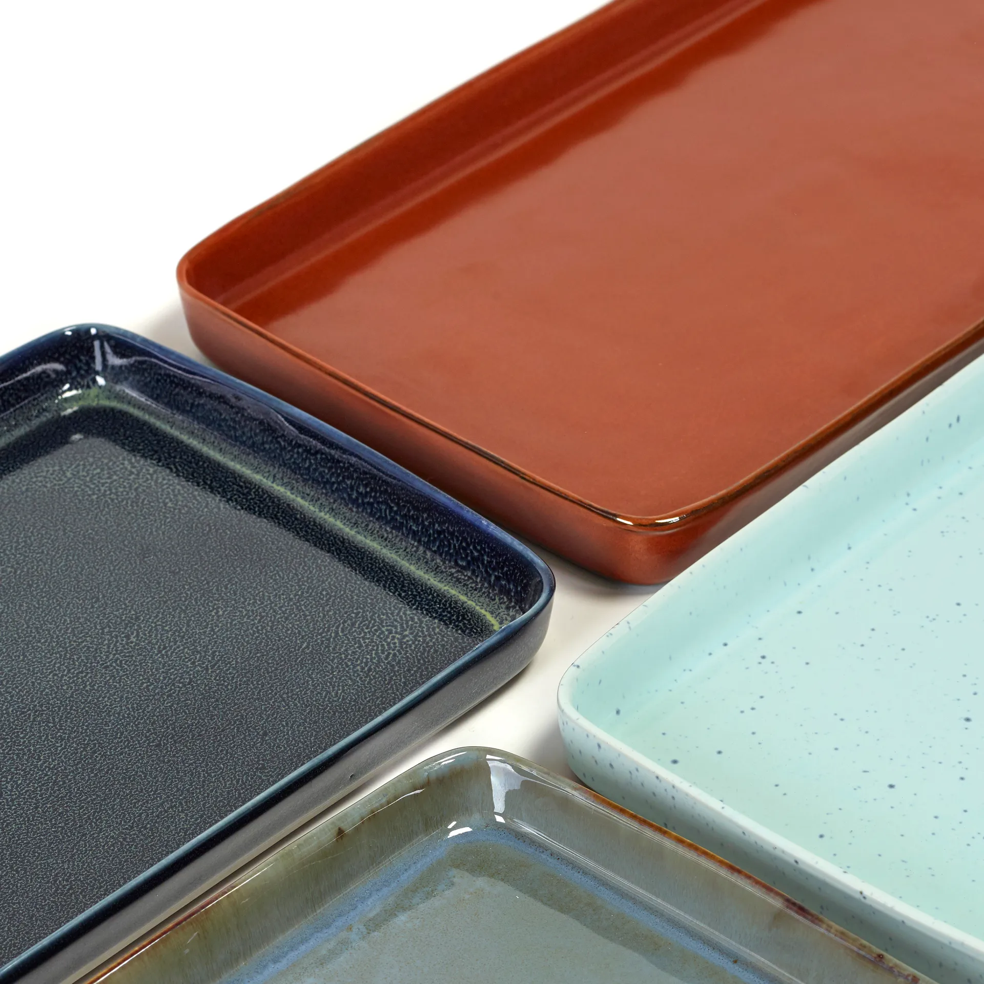 Assiette Terres de Rêves 18x37 cm, Light blue Serax