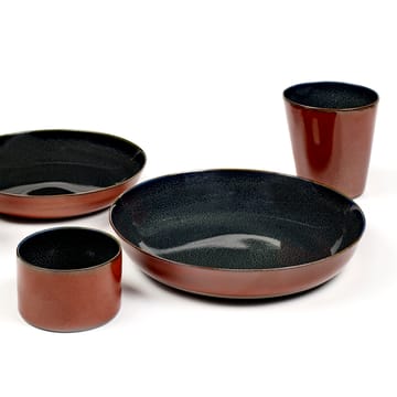 Assiette Terres de Rêves 21 cm - Dark blue-rust - Serax