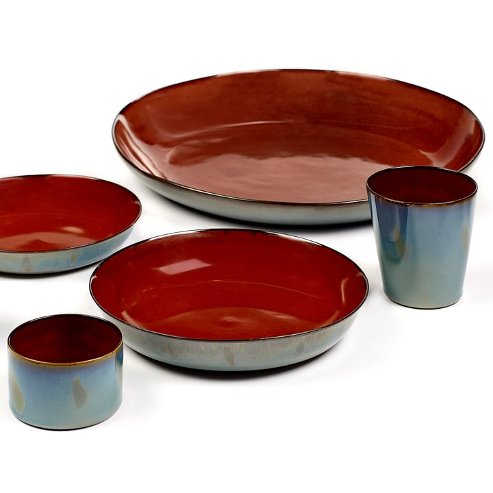 Assiette Terres de Rêves 21 cm - Rust-smokey blue - Serax