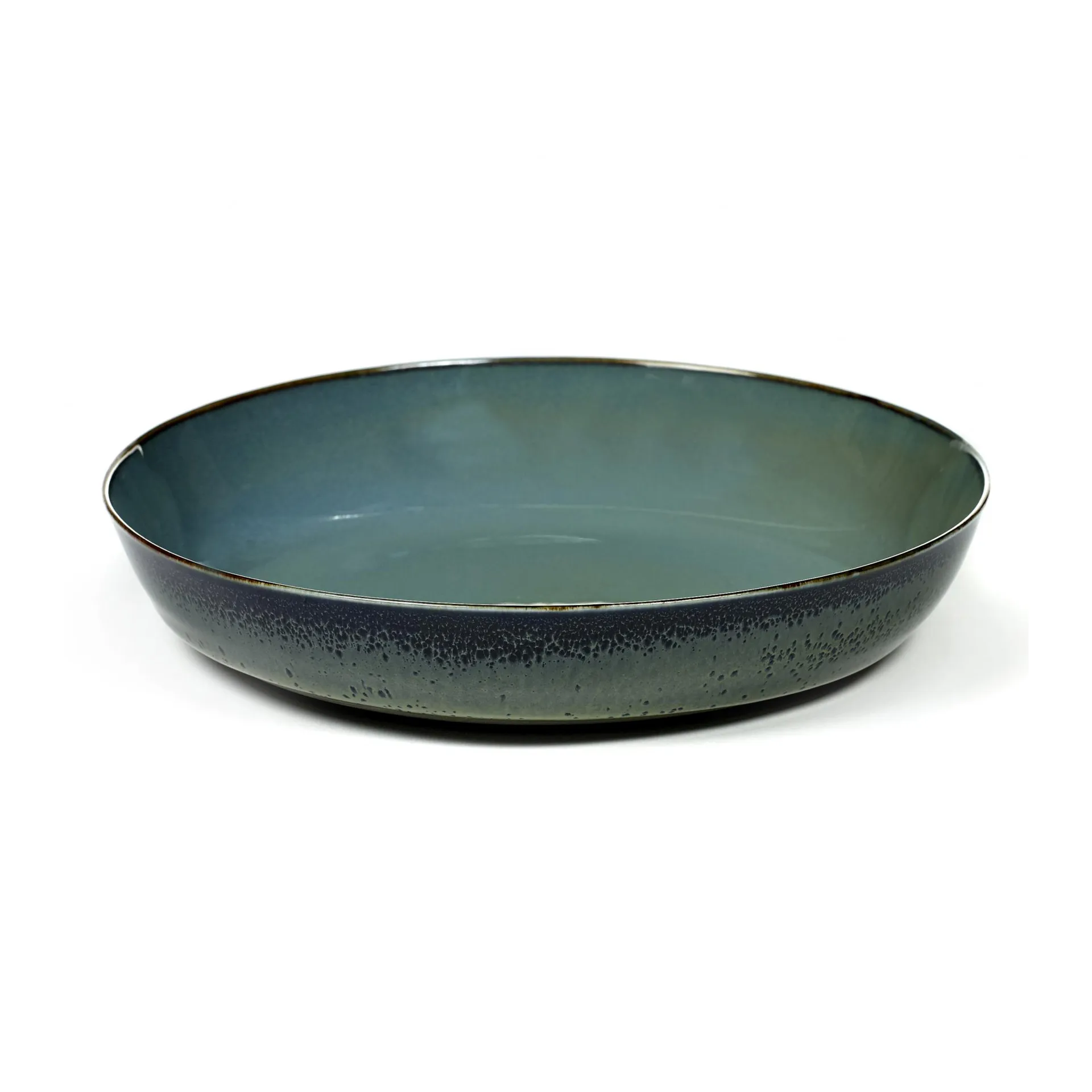 Assiette Terres de Rêves 21 cm, Smokey blue-dark blue Serax