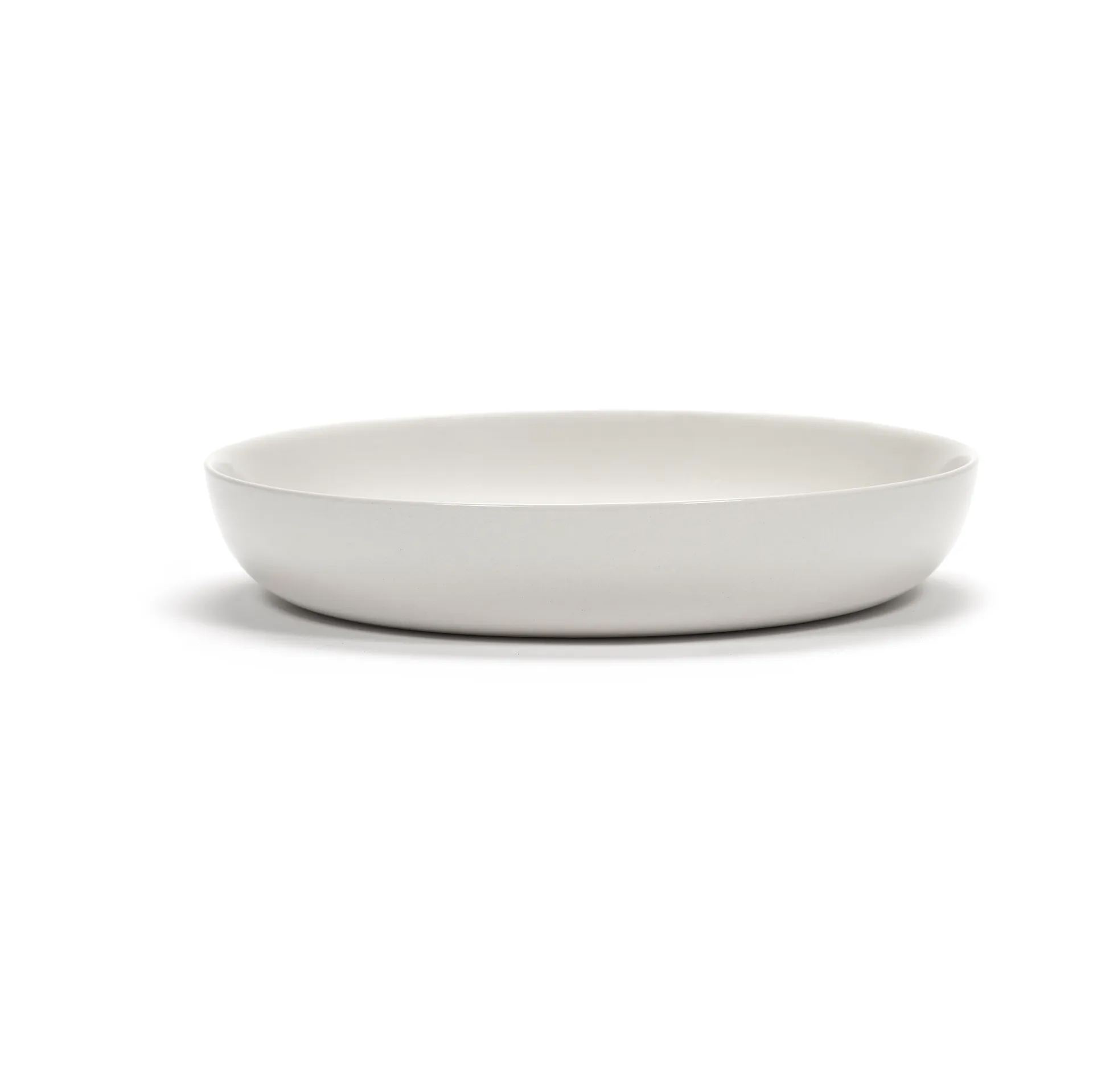 Assiettes creuses Ottolenghi Feast Ø22 cm lot de 2, White stripes-red Serax