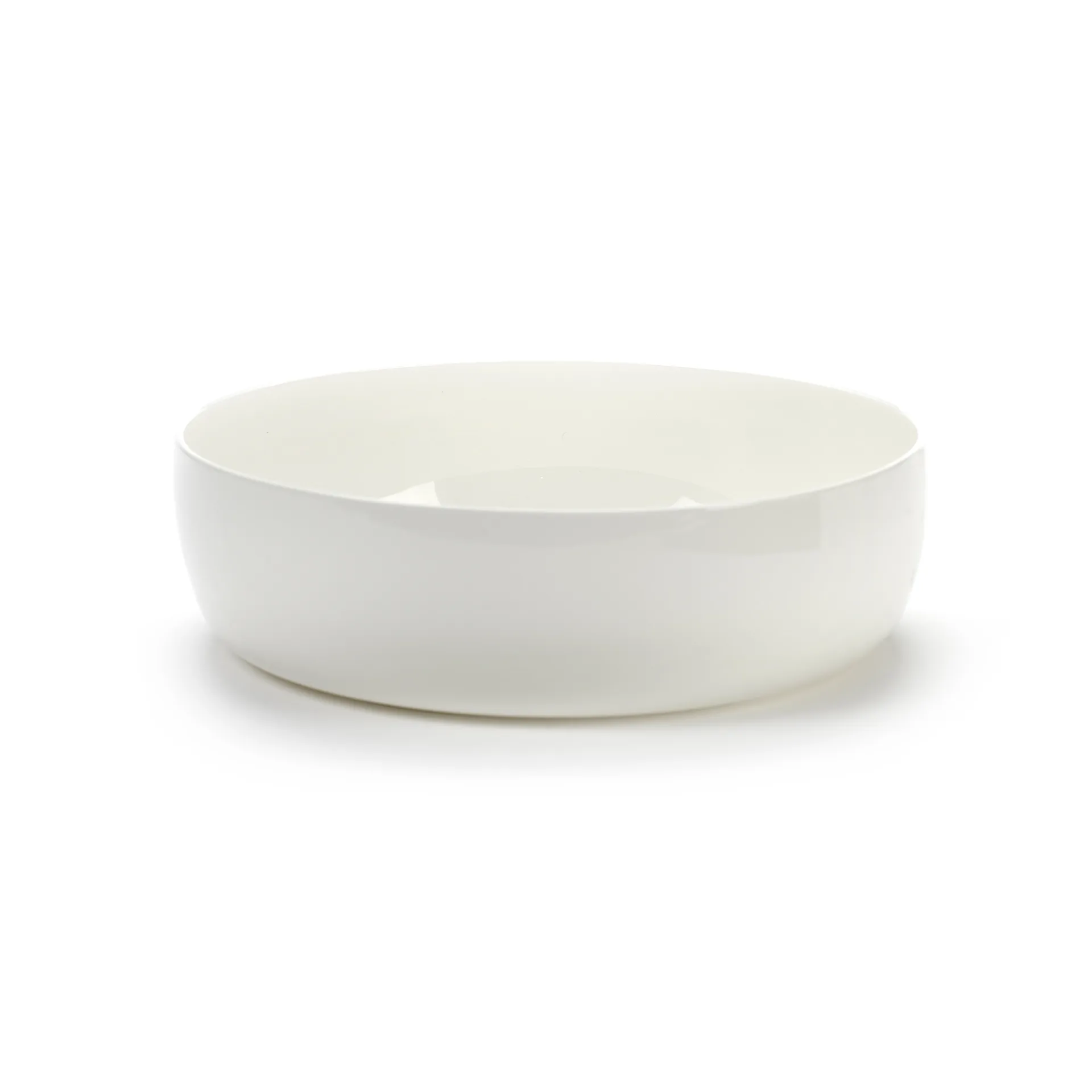 Bol de service Base avec petits rebords blanc, 20 cm Serax