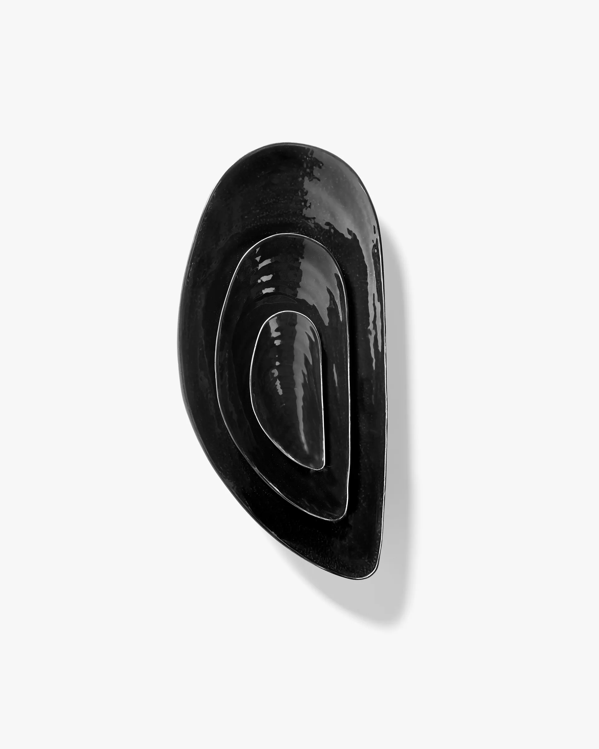 Bol Les Objets Mouleversants Marcel M 14x30,5 cm, Noir Serax