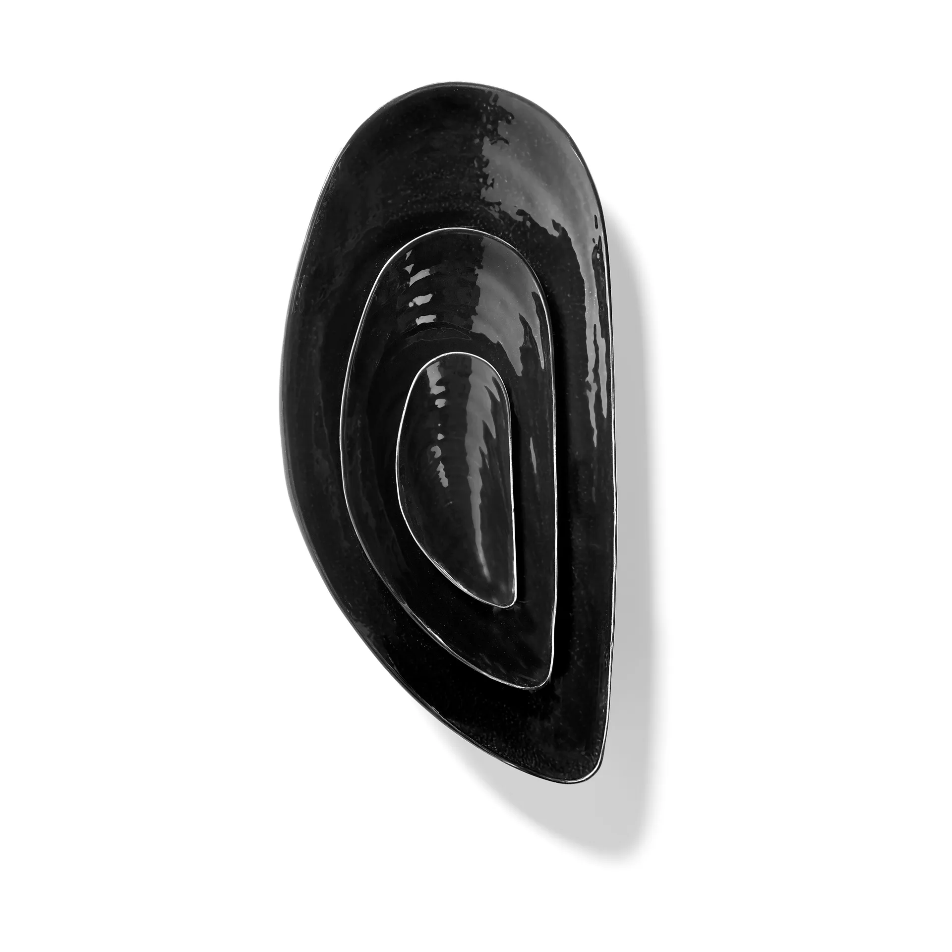 Bol Les Objets Mouleversants Marcel S 7,5x17,5 cm, Noir Serax