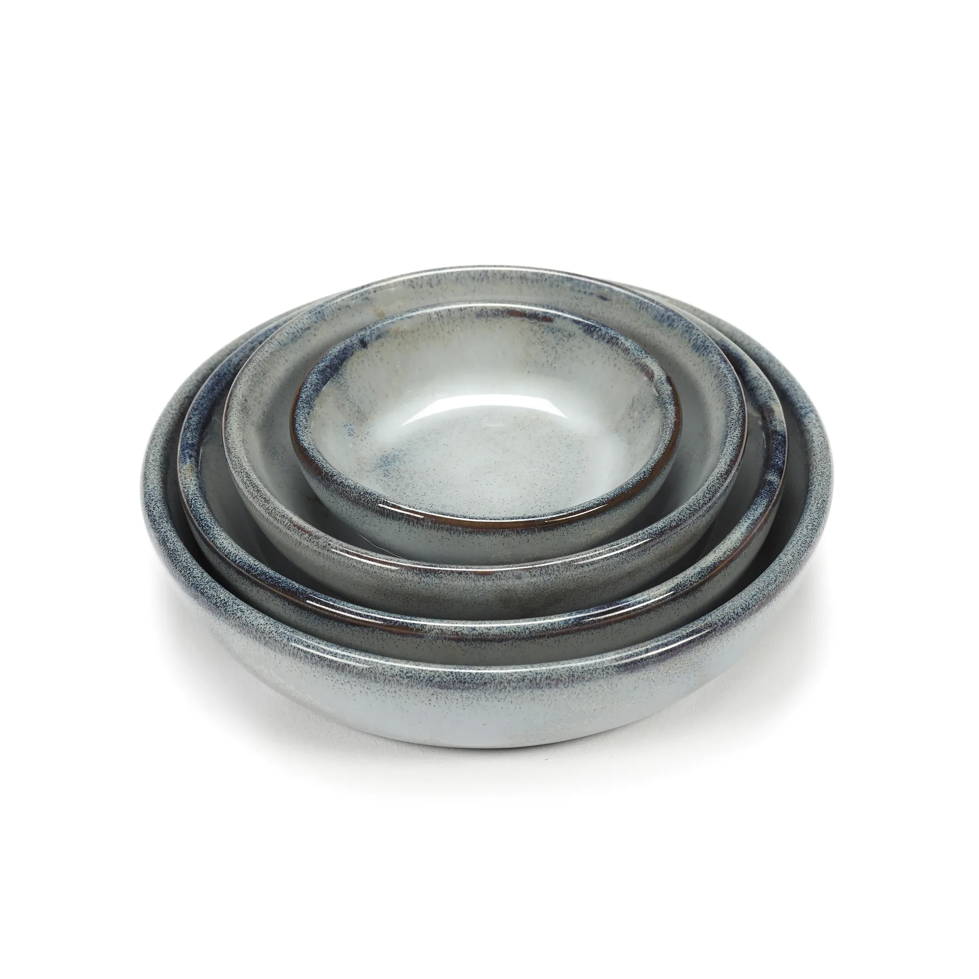 Bol mini Pure Blue Glazed Ø5,5 cm, Bleu Serax