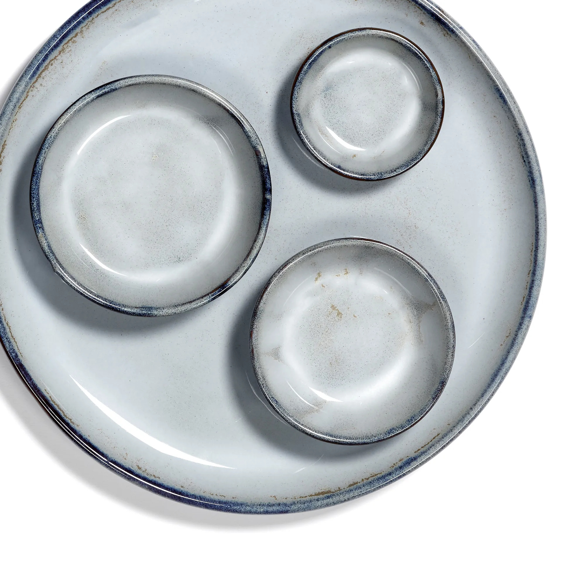 Bol mini Pure Blue Glazed Ø7,4 cm, Bleu Serax