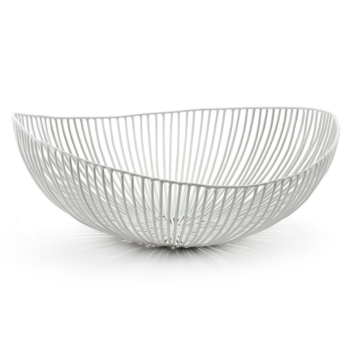 Serax Bol oval Meo Blanc | Design Scandinave | Corbeille à fruits | Blanc