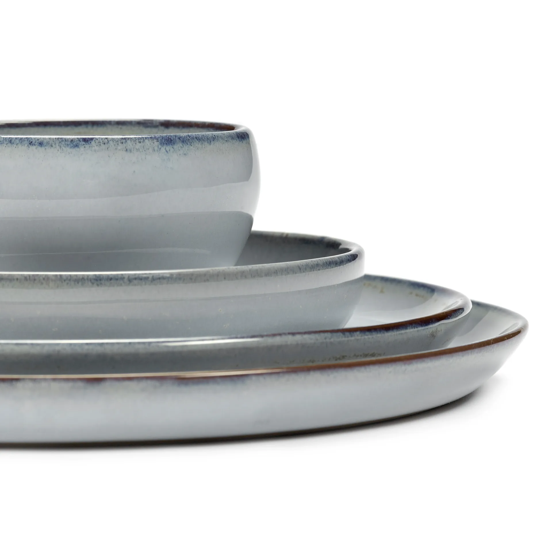 Bol Pure Blue Glazed Ø9 cm, Bleu Serax