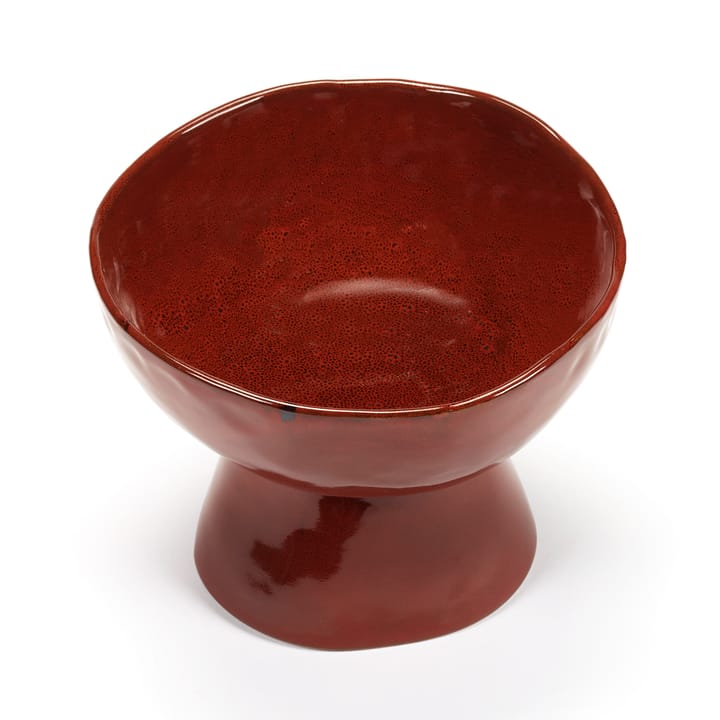 Bol sur pied La Mère large Ø20,5 cm, Venetian red Serax