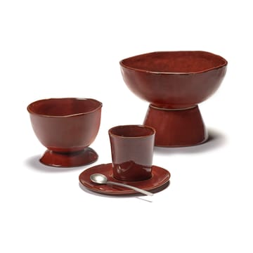 Bol sur pied La Mère large Ø20,5 cm - Venetian red - Serax
