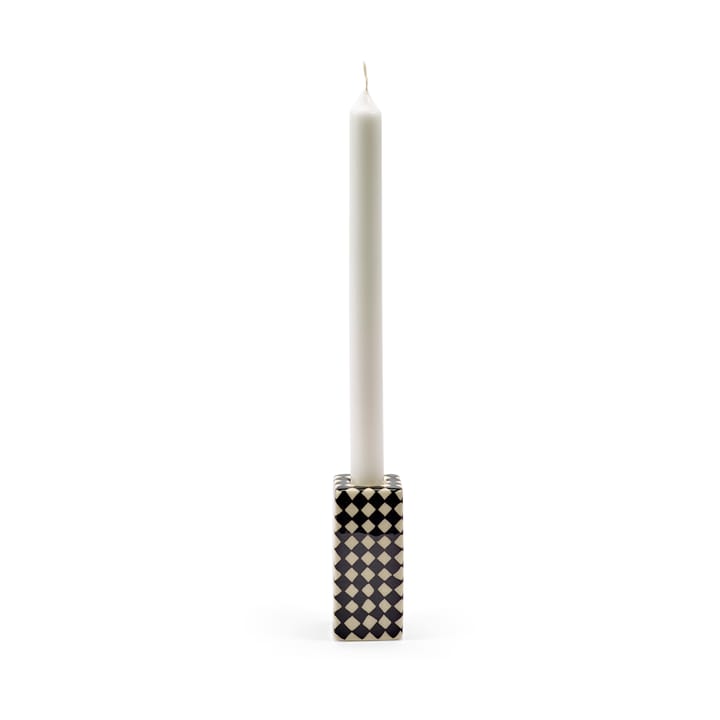 Bougeoir Les Objets Mouleversants N°1, Black-white Serax