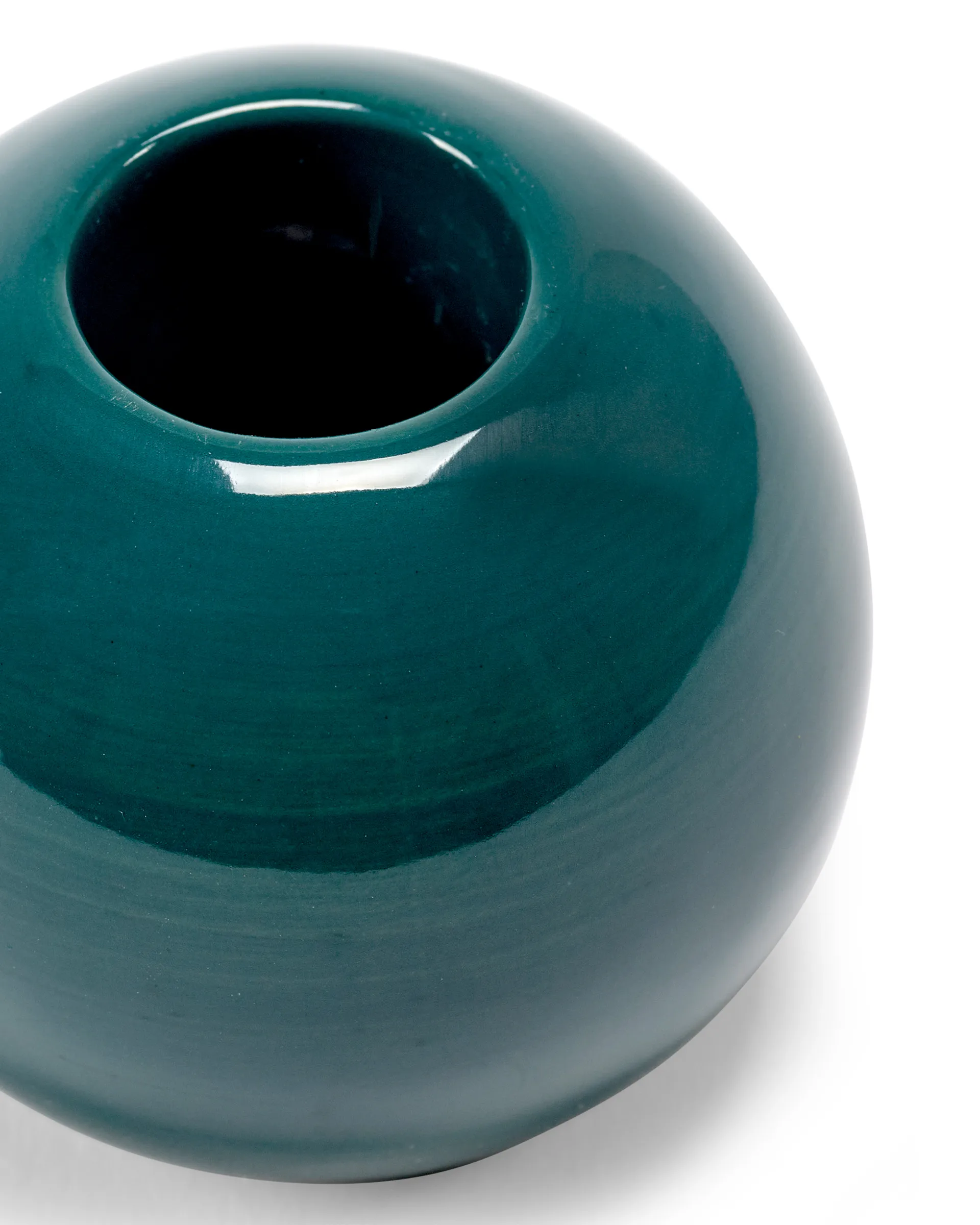 Bougeoir Les Objets Mouleversants N°3, Vert Serax