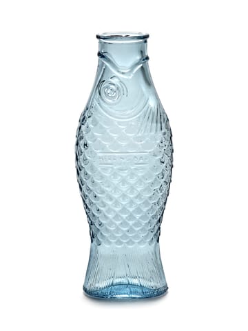 Bouteille en verre Fish & Fish 1 l - Light blue - Serax