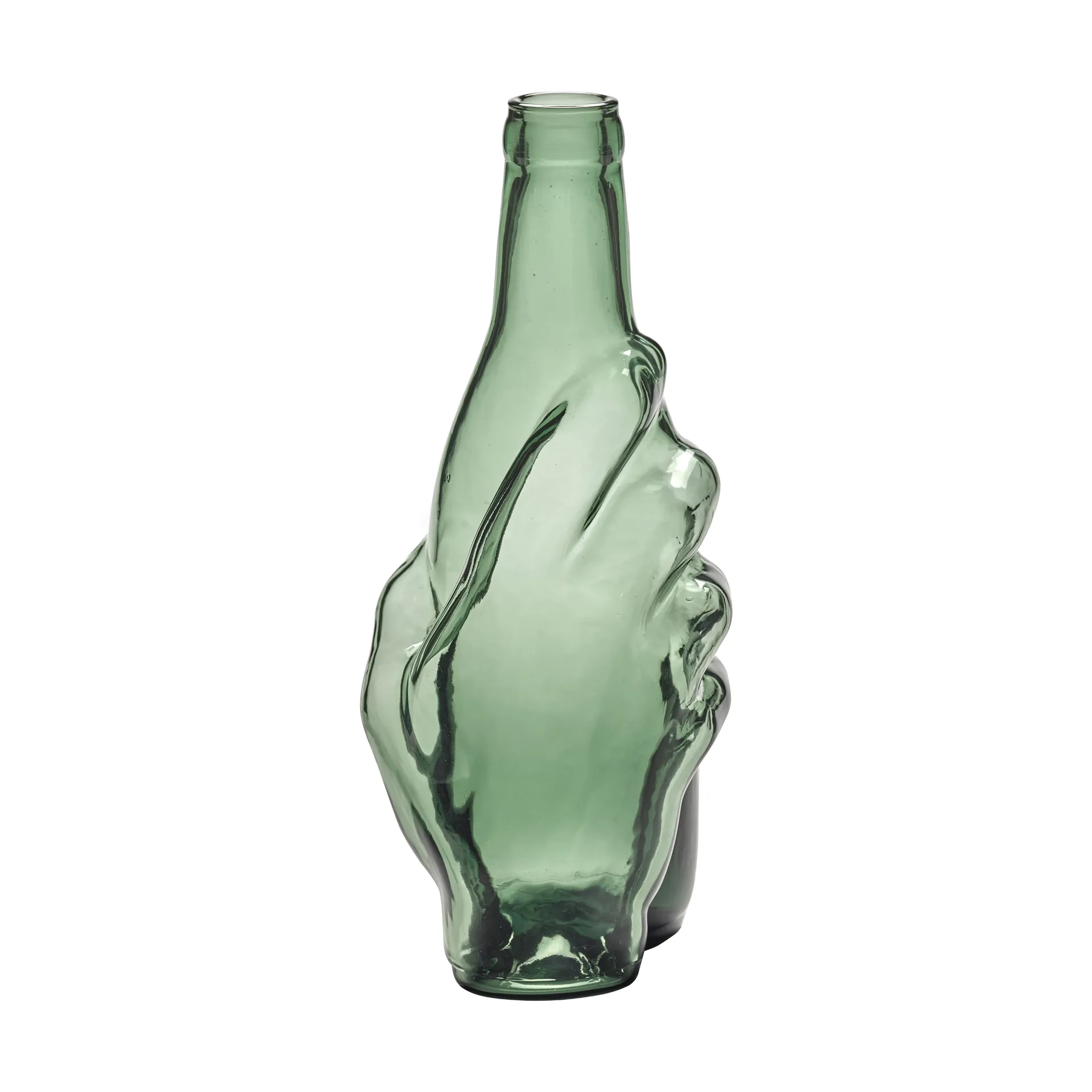 Carafe Les Objets Mouleversants 0,95 L, Emerald green Serax