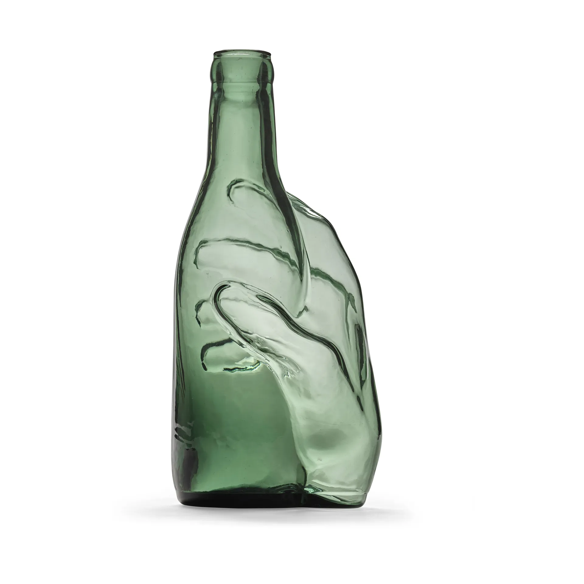 Carafe Les Objets Mouleversants 0,95 L, Emerald green Serax