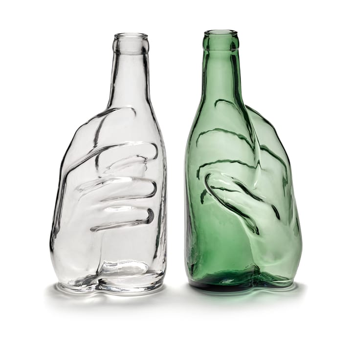 Carafe Les Objets Mouleversants 0,95 L, Emerald green Serax