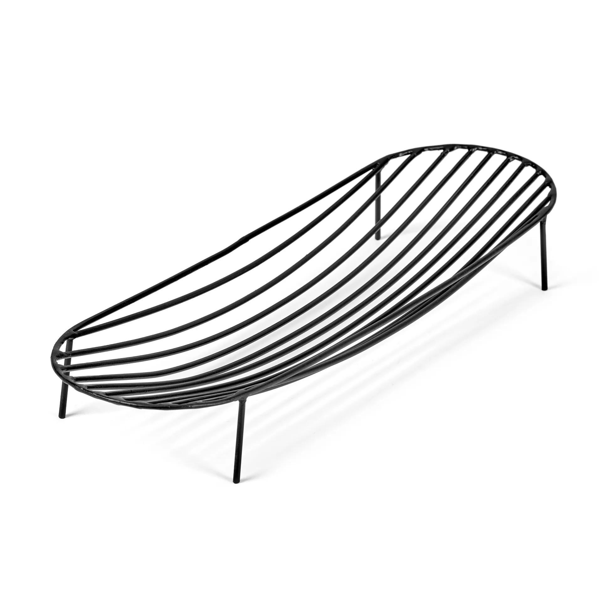 Corbeille à fruits Nana 14,5x45 cm, Noir Serax