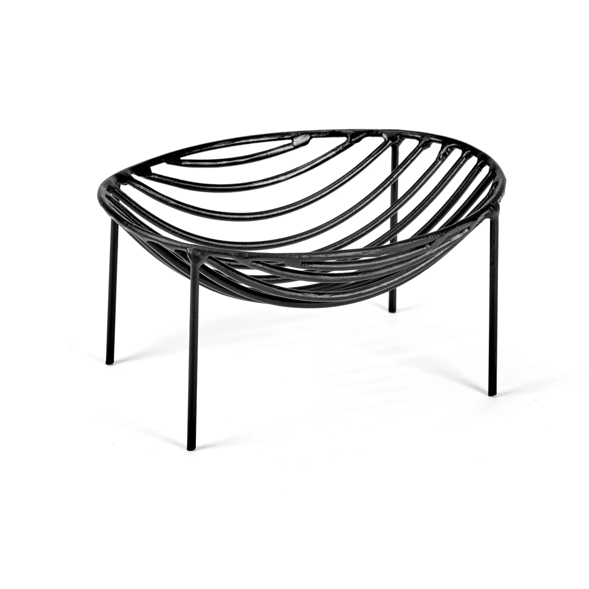 Corbeille à fruits Nana 16x21 cm, Noir Serax