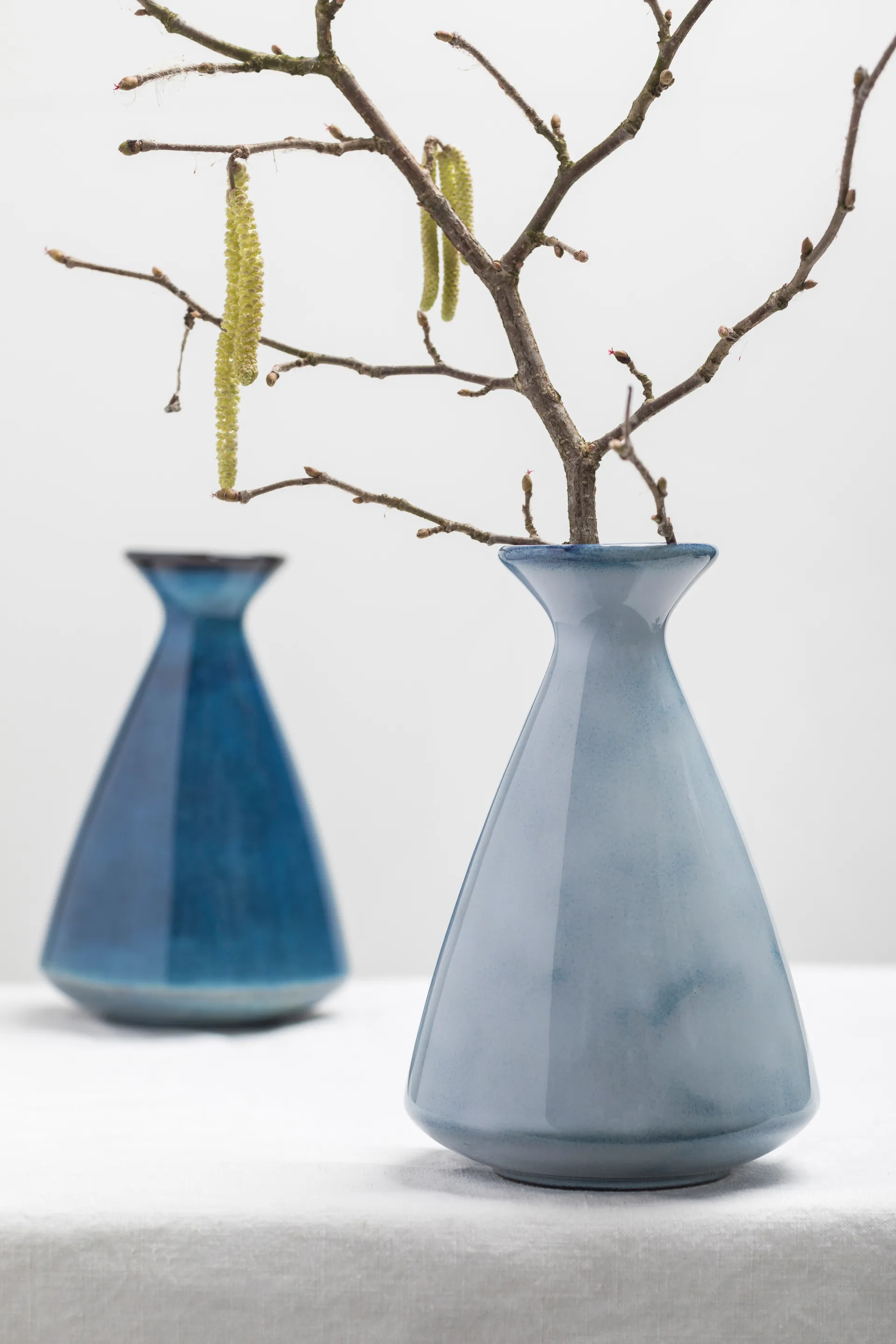 Cruche émaillée Pure 75 cl, Bleu Serax