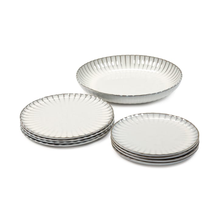 Inku dinner set 9 pièces - White - Serax