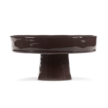 La Mère assiette creuse sur pied L Ø25 cm - Ebony - Serax