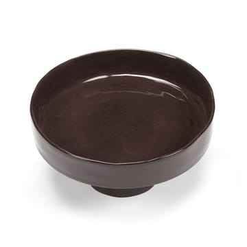La Mère assiette creuse sur pied L Ø25 cm - Ebony - Serax