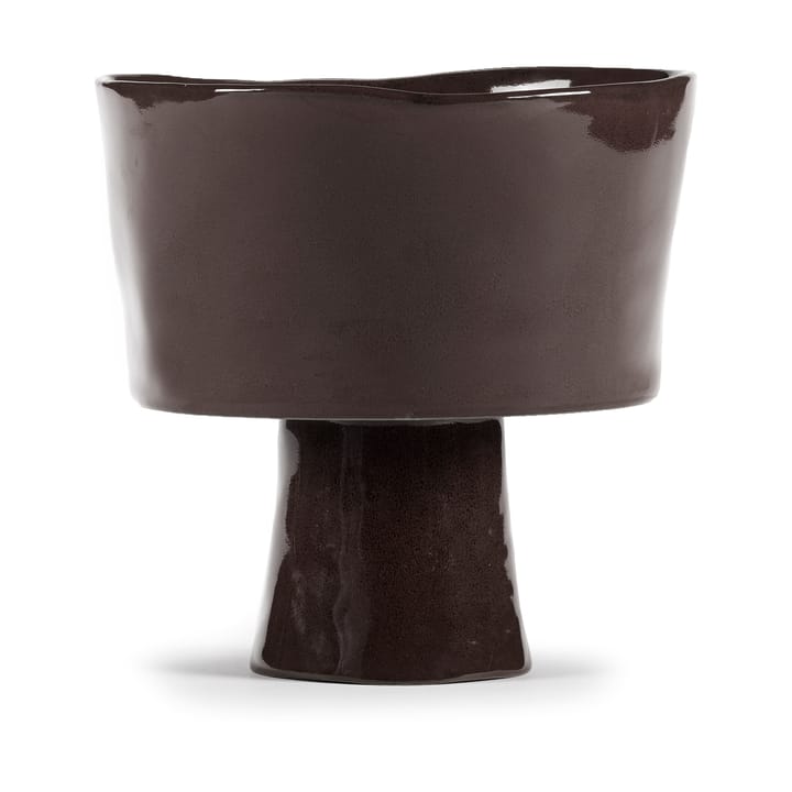 La Mère bol sur pied Ø18 cm, Ebony Serax