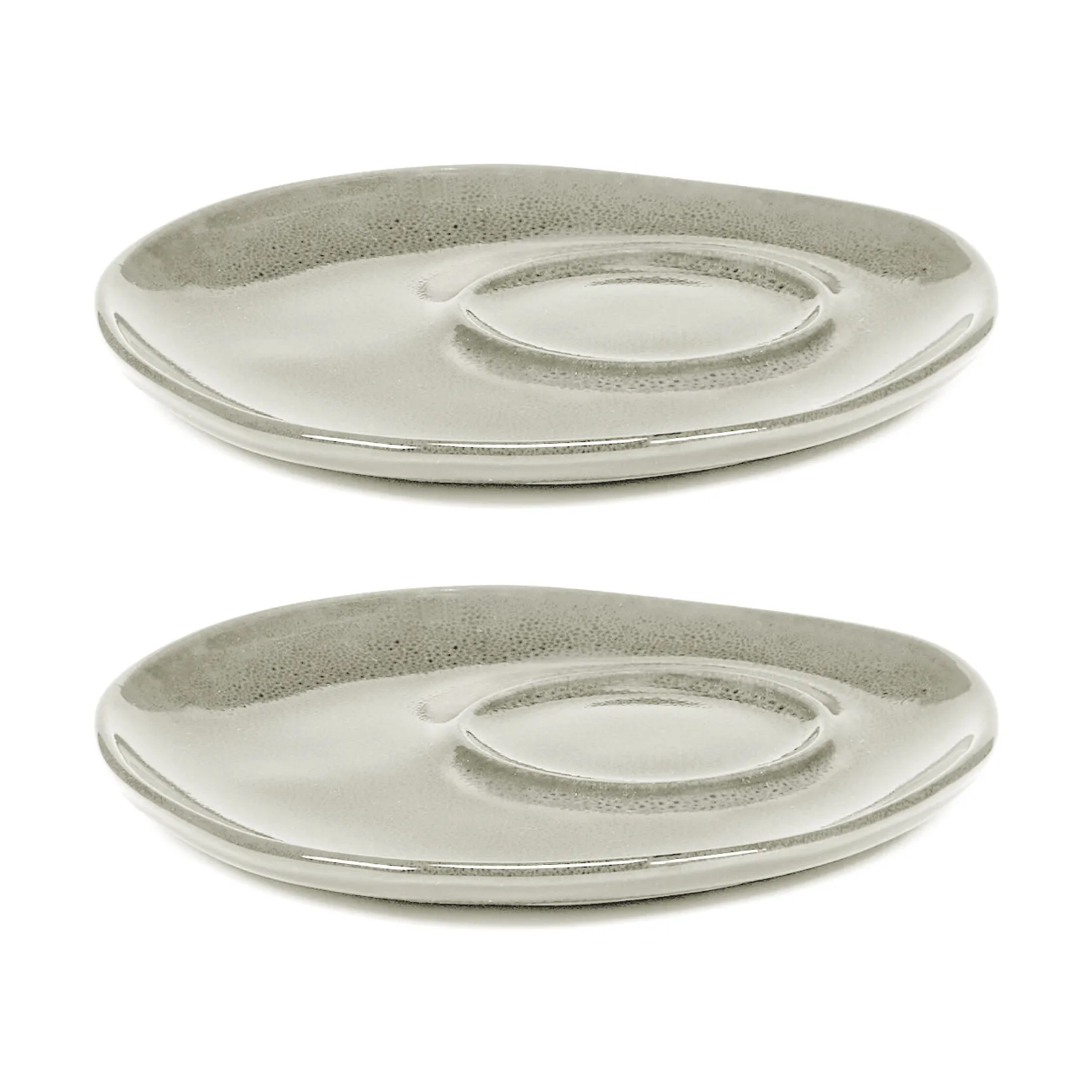 La Mère soucoupe pour tasse à café Ø14,5 cm lot de 2, Off white Serax
