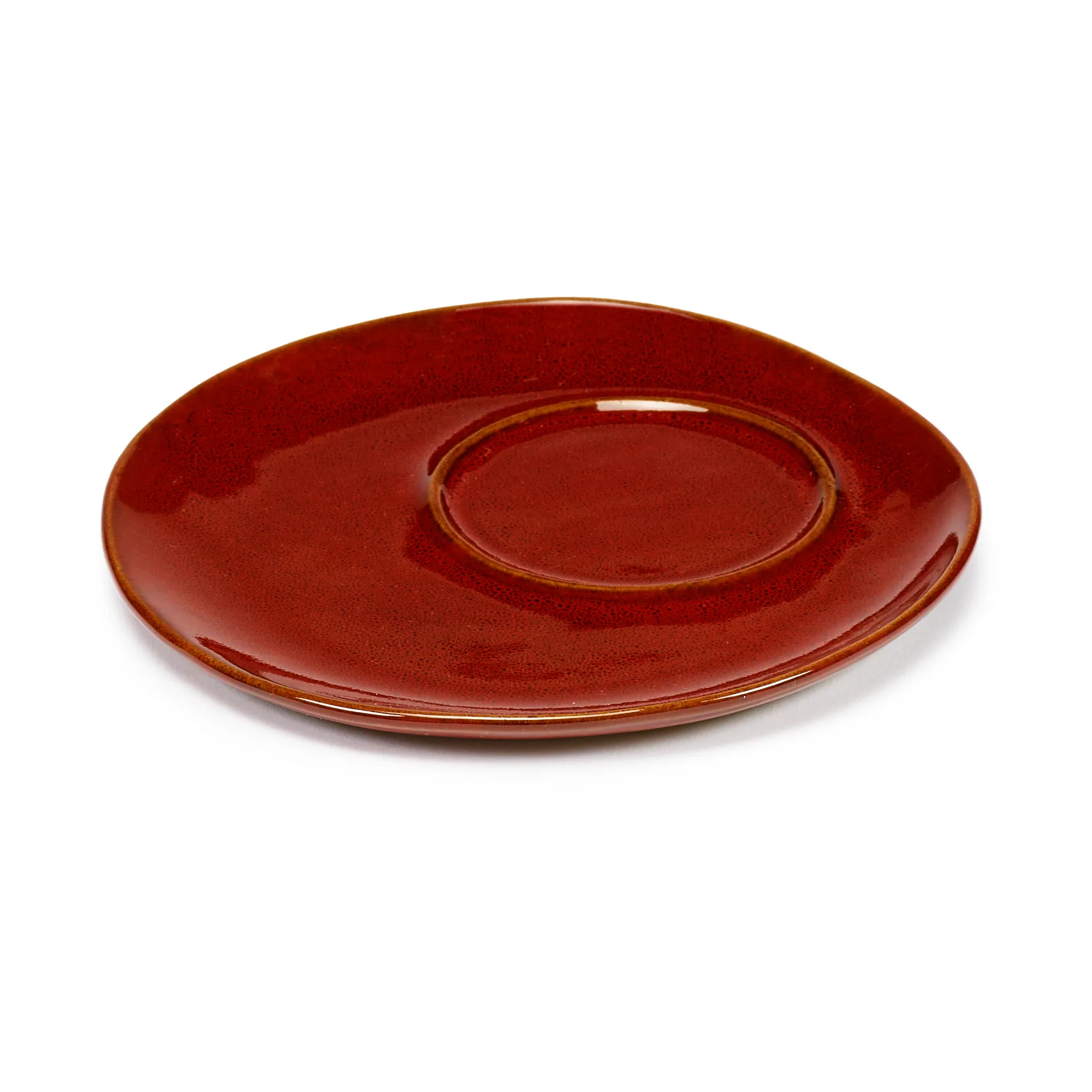 La Mère soucoupe pour tasse à café Ø14,5 cm lot de 2, Venetian red Serax