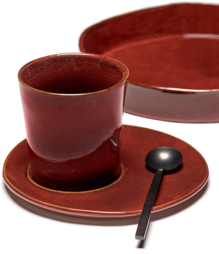 La Mère soucoupe pour tasse à café Ø14,5 cm lot de 2 - Venetian red - Serax