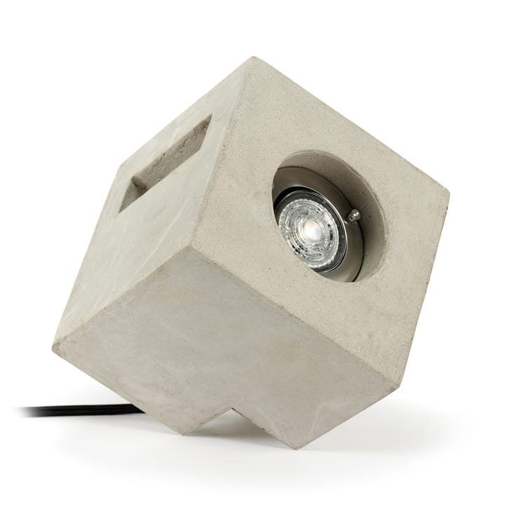 Lampadaire cube 15x15 cm, Ciment Serax