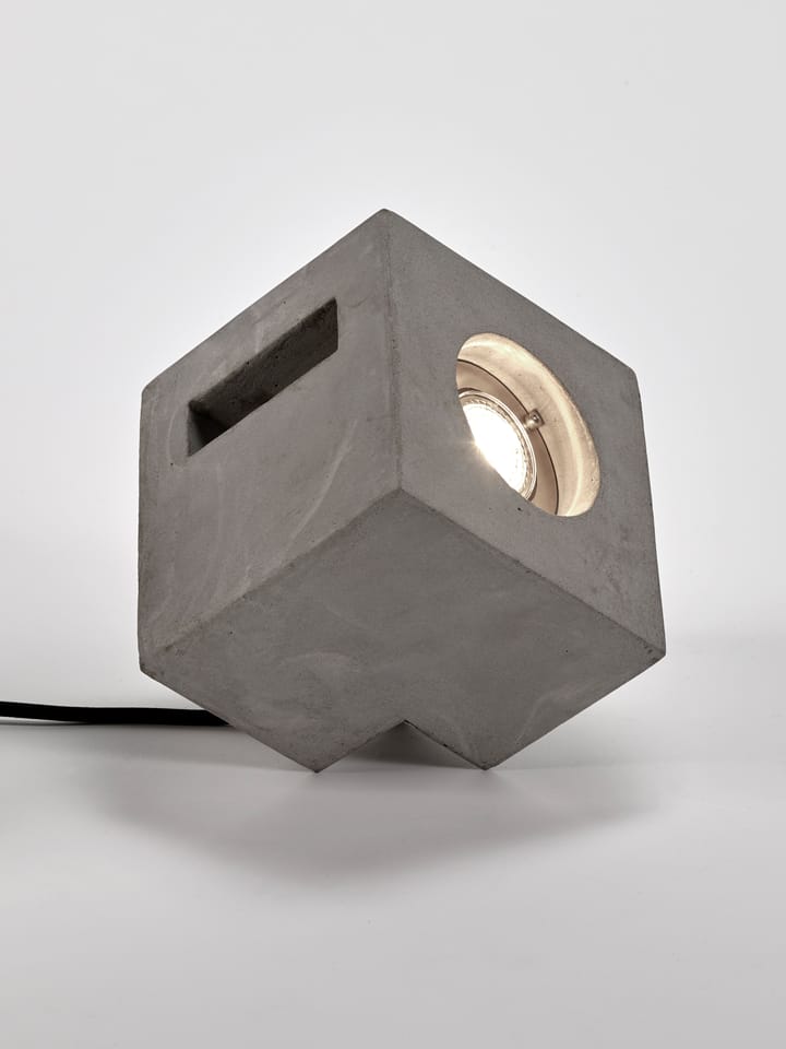 Lampadaire cube 15x15 cm, Ciment Serax