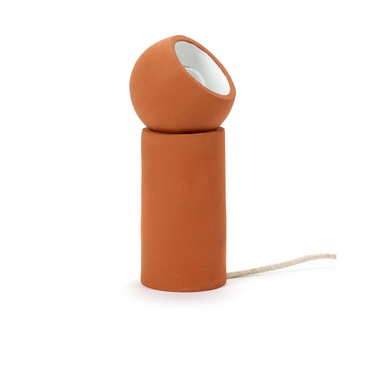 Serax Lampadaire Terra S Terracotta | Design Scandinave | Lampes sur pieds | Orange
