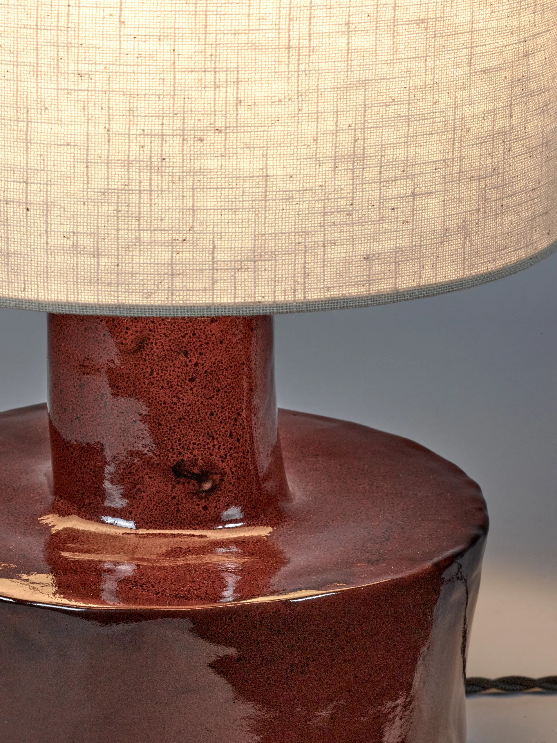 Lampe de table Catherine 47 cm, Red-white Serax