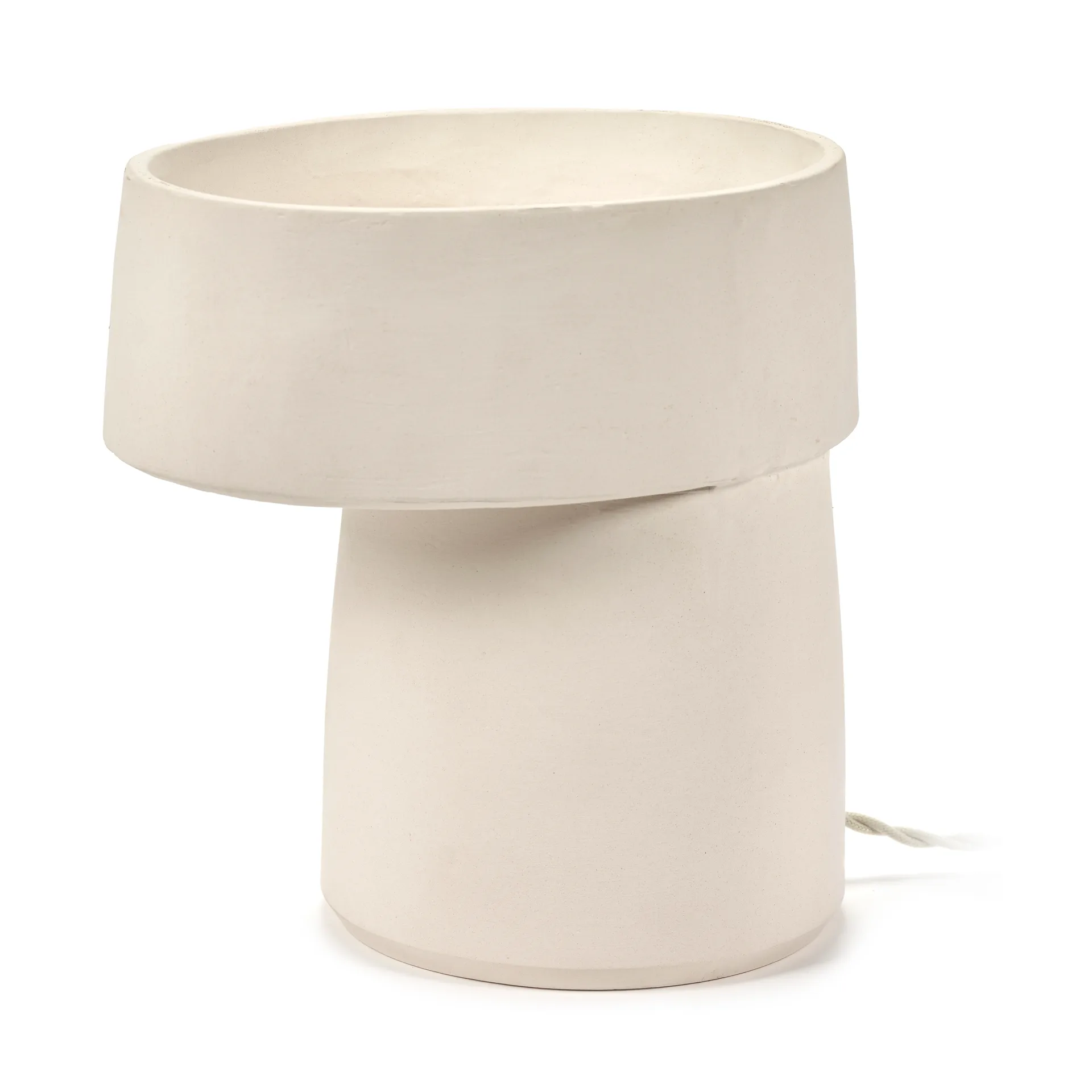Lampe de table Romé 23,5 cm, White Serax