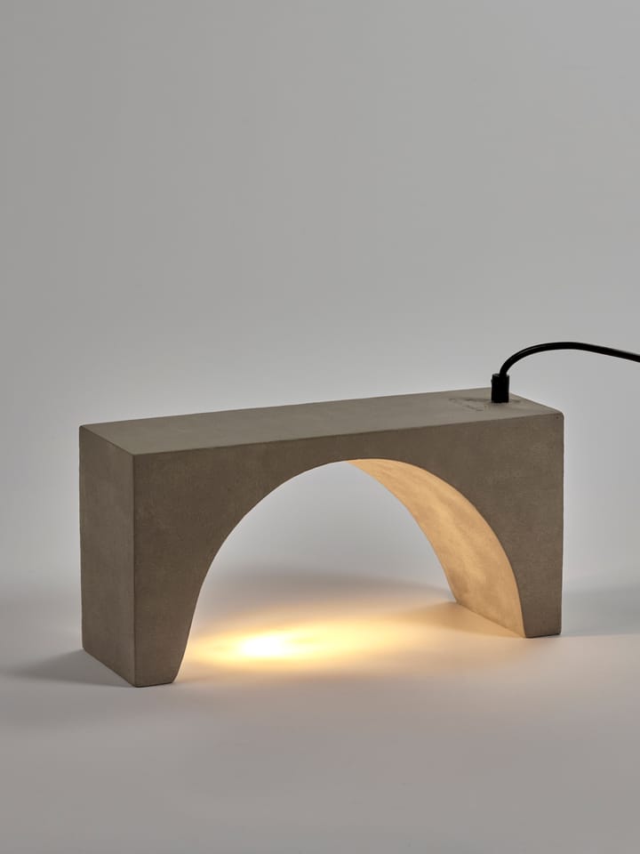 Lampe de table Tangent Concrete 33 cm, Grey Serax