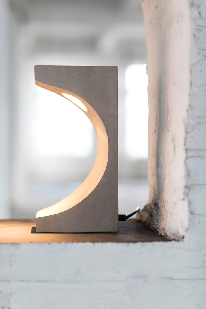 Lampe de table Tangent Concrete 33 cm, Grey Serax
