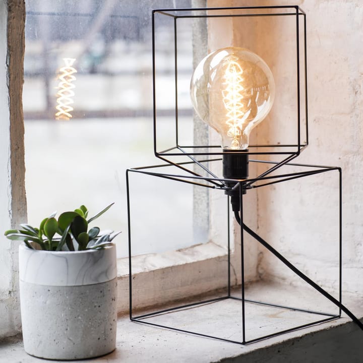 Lampe de table Trompe l'oeil, Noir Serax
