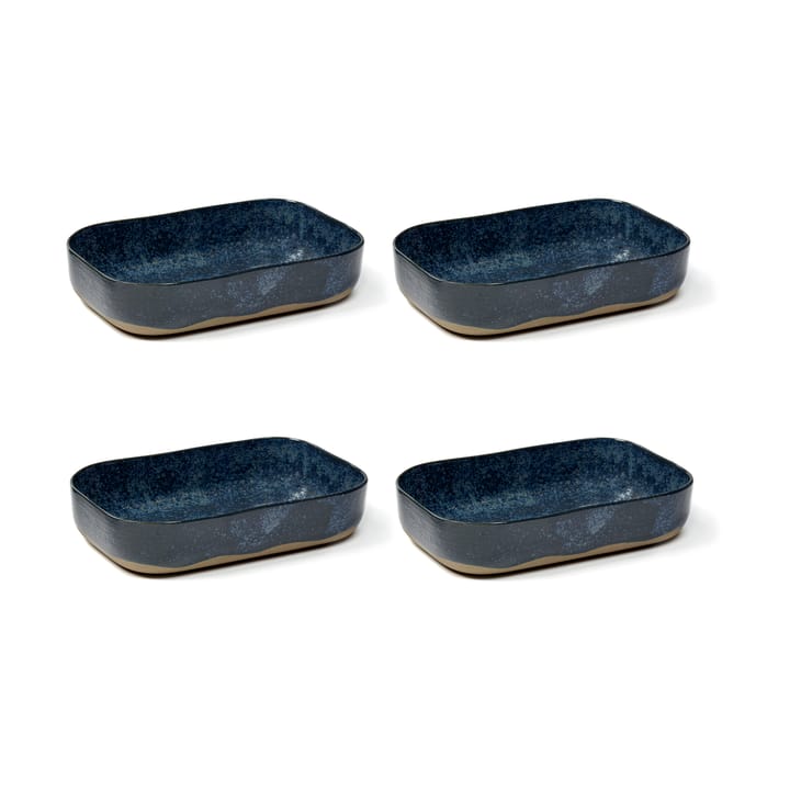 Le Nouvelle Table plateau extra profond No5 L lot de 4 - Blue - Serax