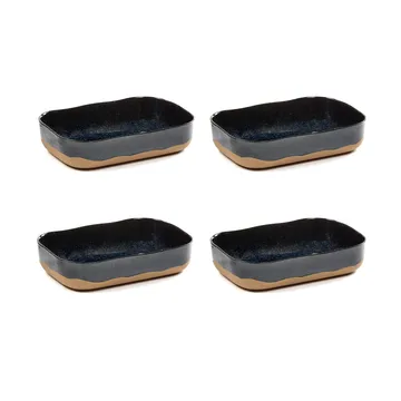 Le Nouvelle Table plateau extra profond No5 L lot de 4 - Dark blue - Serax