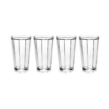 Long verre Surface  45 cl Lot de 4 Transparent - Serax